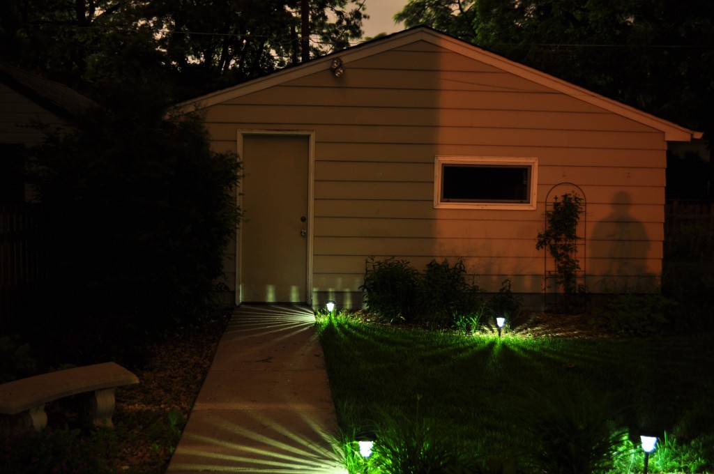 back yard lights